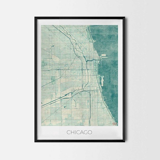 plakaty Plakat Chicago - CityArtPosters