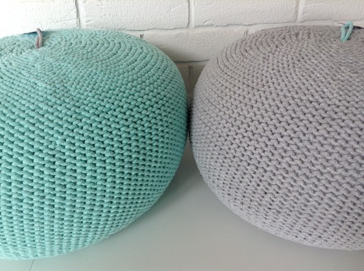 Puf SCANDI 30x50cm - MIĘTOWA MAKALA