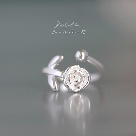 Rose- Makaliboo  - SREBRO 925 -BOX Ewa Saj  Silver