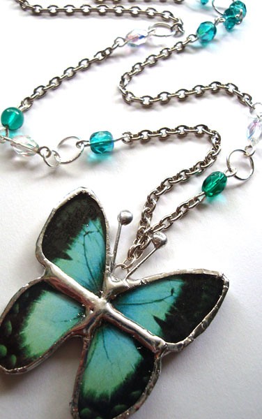 butterfly effect - blue Monika Roth