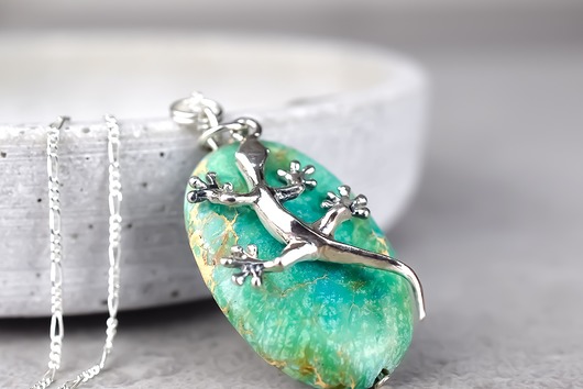925 Srebrny łańcuszek  "SALAMANDRA" MadamLili