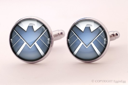 Agent of shields - spinki do mankietów - 0247 EgginEgg Men