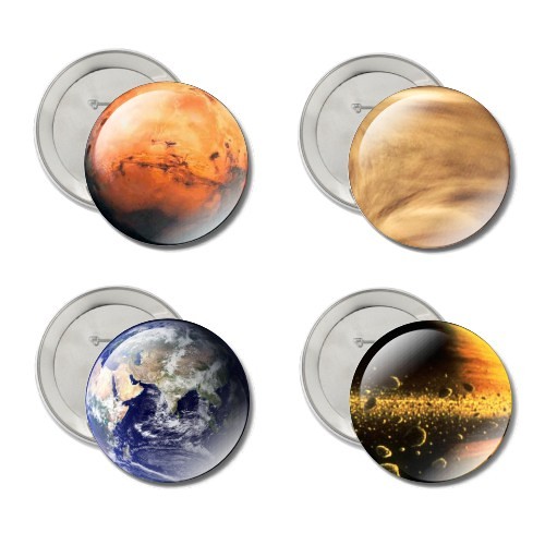 Get the Button planety Modny Design