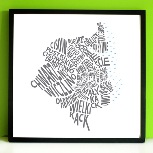 Plakat Gdyński ONE MUG A DAY