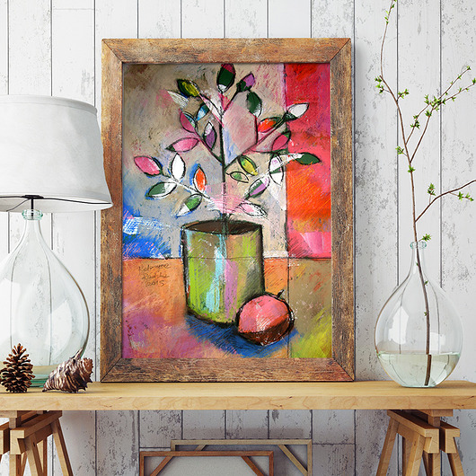 grafiki i ilustracje Drzewko szczęścia - plakat B2