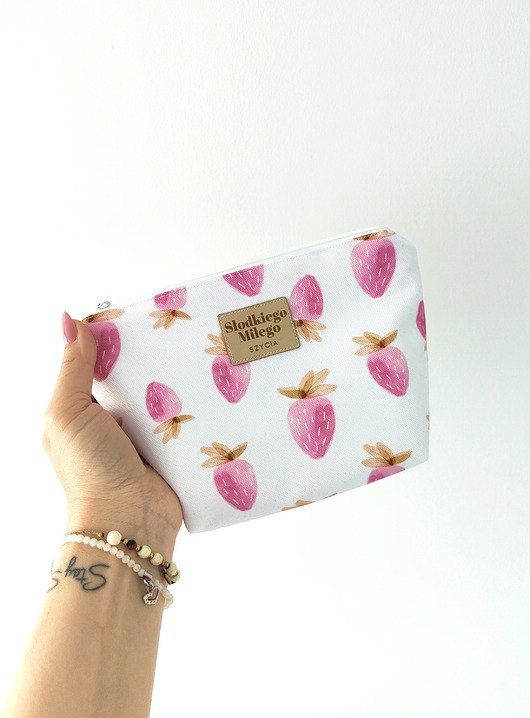 kosmetyczki Mała Kosmetyczka Strawberry Light