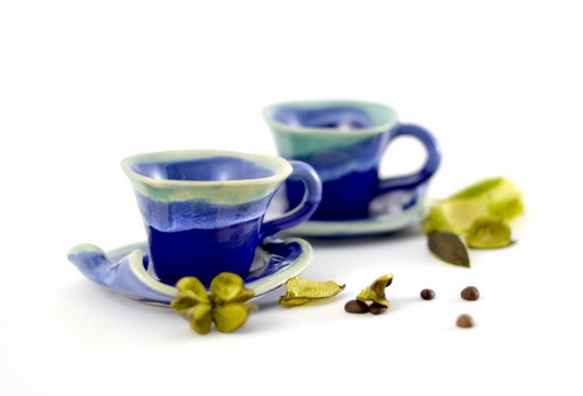 2 filiżanki na espresso Laguna ArtMika design