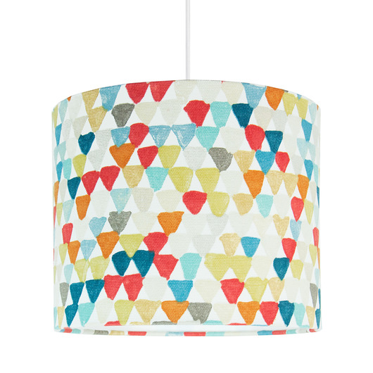 Lampa sufitowa MINI kolorowe trójkąciki youngDECO