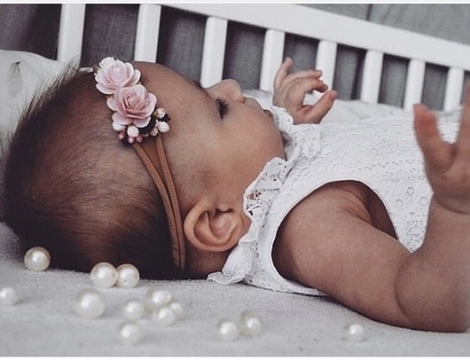 OPASKA NEW BORN VINTAGE MINI WIANUSZEK Kwiaty FILIPOLA