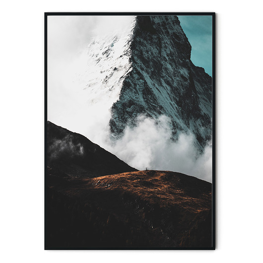 Plakat skandynawski Góra myscandi