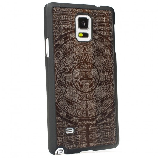 SAMSUNG NOTE 4 DREWNIANE ETUI KALENDARZ AZTECKI bewood