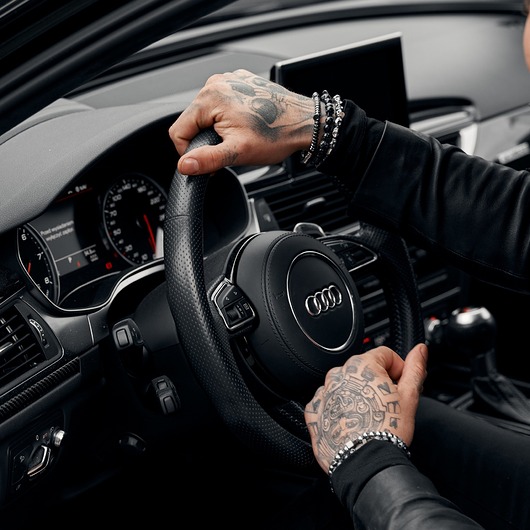 biżuteria męska Set 3 męskich bransoletek metalic