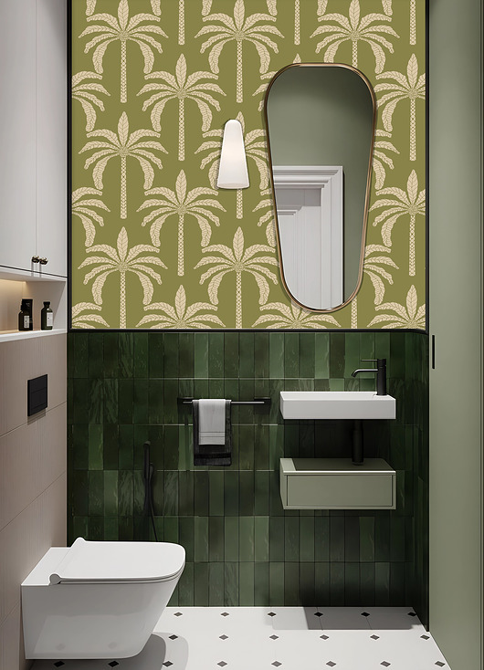 tapety i naklejki ścienne Tapeta - Palmy