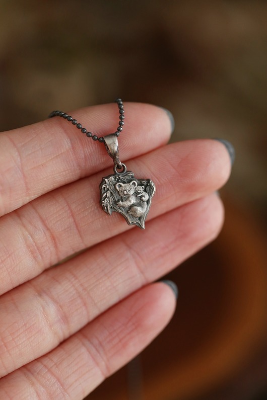 wisiory Misie Koala mini wisiorek ze srebra