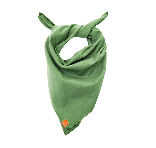 szaliki dziecięce Chusta wiązana - pistacja