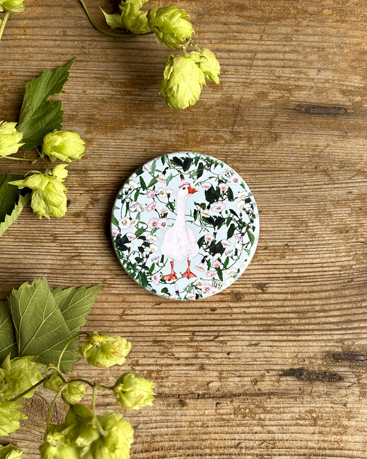 magnesy Goose- Magnes ceramiczny- Ilustracja- Ptaki