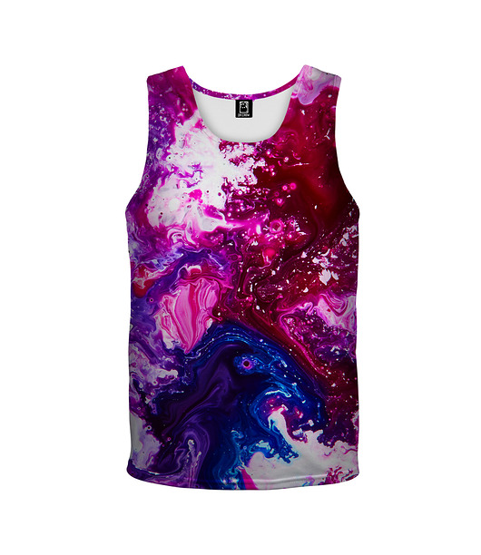 t-shirty dla dziewczynki Bokserka Top Girl DR.CROW Akwarel Marble