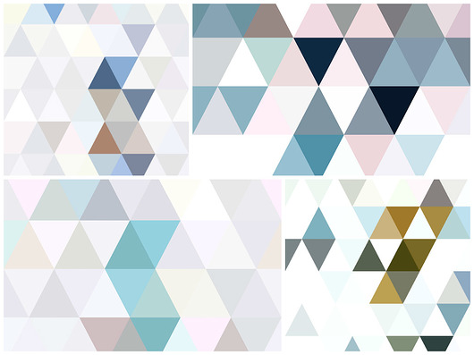 SET OF 4 - PLAKATY 50x70 TRI ED design for fun