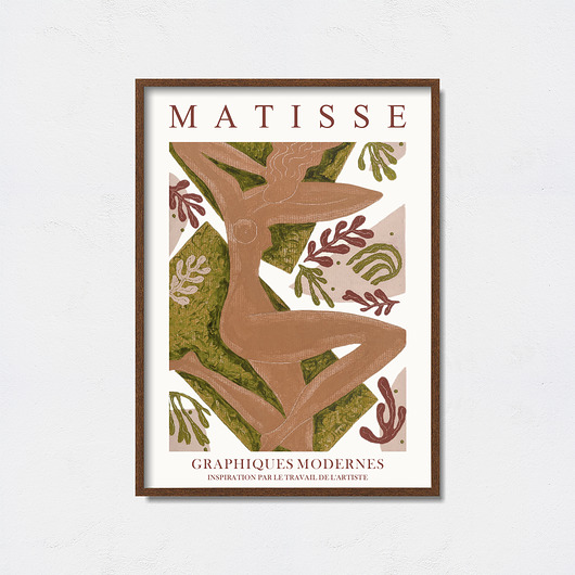Henri Matisse grafika inspiracja Pas De LArt