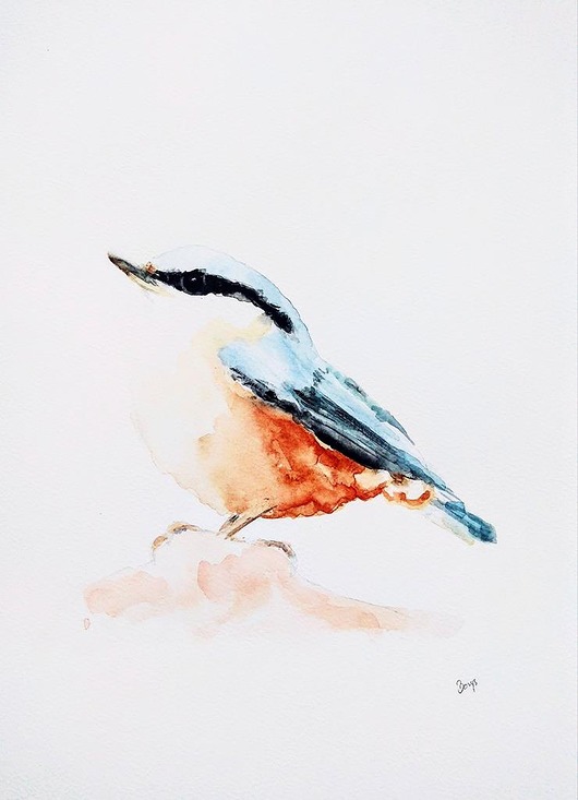 Akwarela  Kowalik Wiktoria Borys Art
