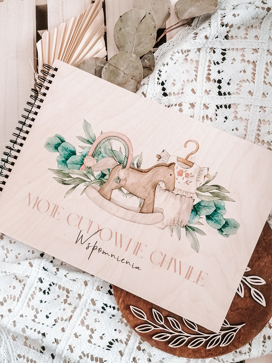 kartki, zaproszenia na chrzest CUTE VINTAGE pamiątka chrztu  album prezent dla dziewczynki  baby shower,roczek