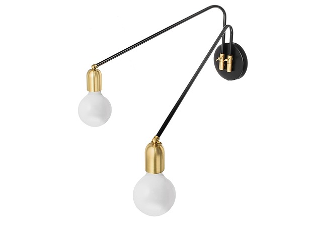kinkiety Kinkiet Loft Origins T161 Mosiądz