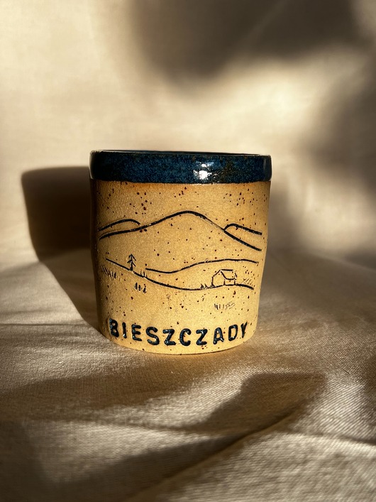 kubki Czarka ceramiczna Bieszczady