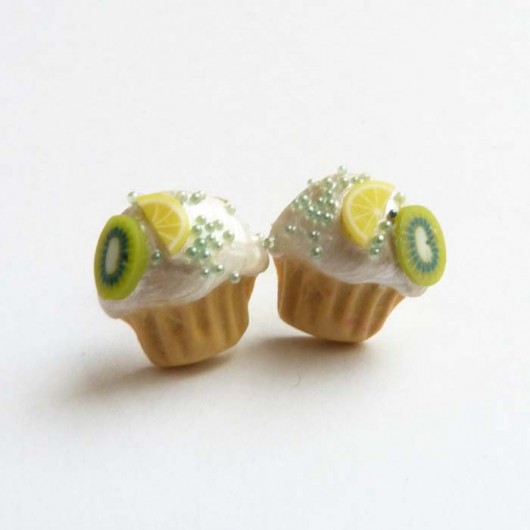 Babeczki sztyfty srebro Lemon Lovely