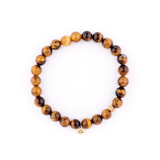 biżuteria męska Męska bransoletka Tygrysie oko