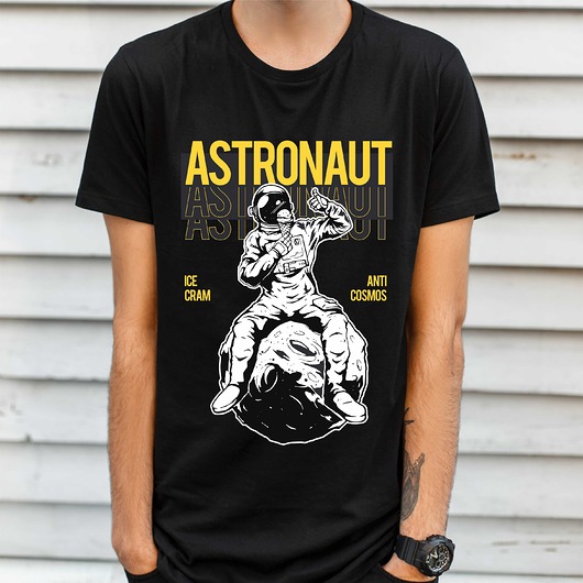 t-shirty męskie Koszulka  z nadrukiem Ice cream