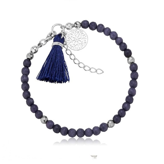 BRANSOLETKA Z JADEITÓW, HEMATYTÓW I SREBRA 925 Coccola JEWELLERY
