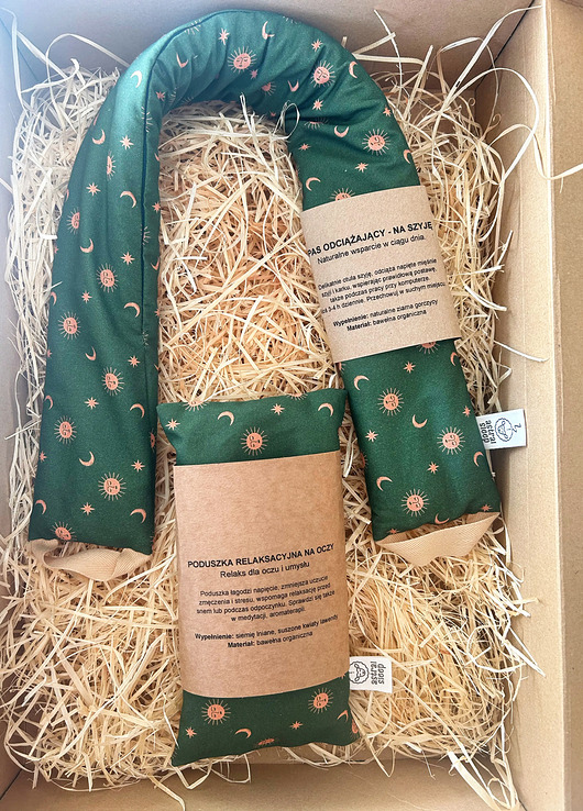 opaski na oczy Naturalny zestaw relaksacyjny Premium