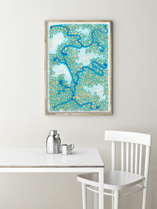 Plakat 50x70cm Malgorzata Domanska