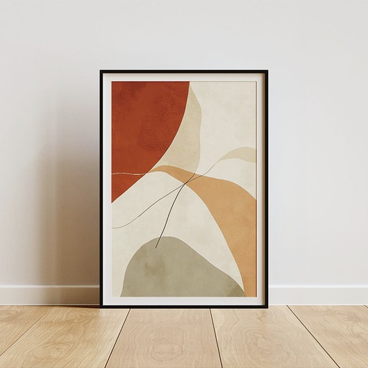 plakaty Plakat - Abstract Scandinavian lines 1