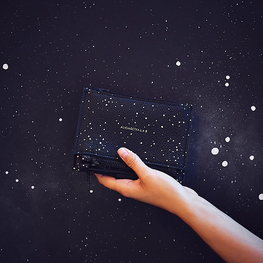 Portfel - Pocket BIG / Night Sky Alicja Getka LAB