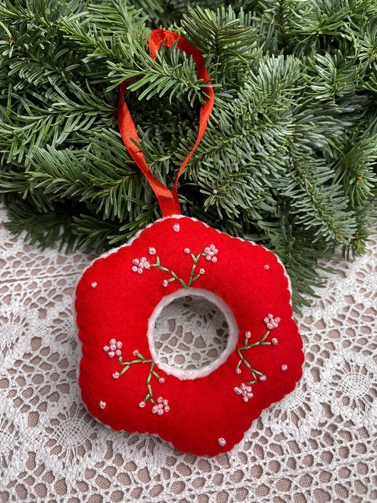 ozdoby choinkowe Zestaw świątecznych zawieszek #09