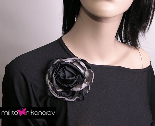 Broszka :: Black & Silver milita nikonorov