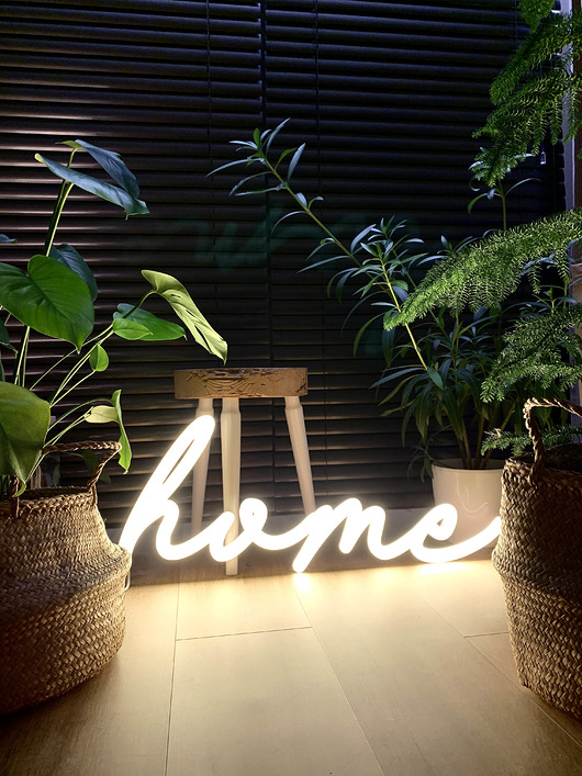 dekoracje świetlne Neon LED "Home"