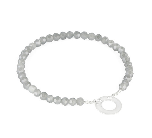 Celebrate - Grey crystals with round. Lavoga