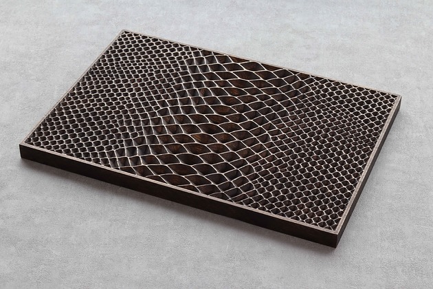 kafle i panele Panel ścienny 3D z drewna dębowego 50x35cm