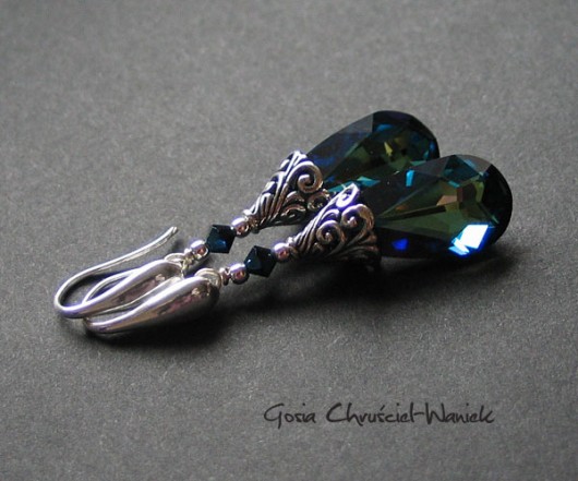 kryształ Swarovski bermuda blue Gosia Chruściel-Waniek