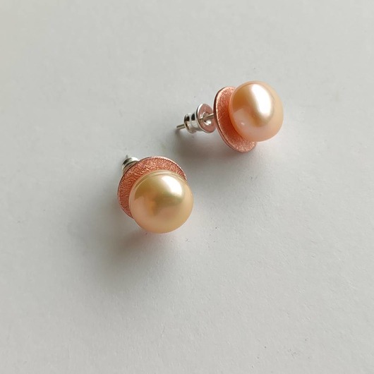 kolczyki z kamieniami Kolczyki OKRĄG