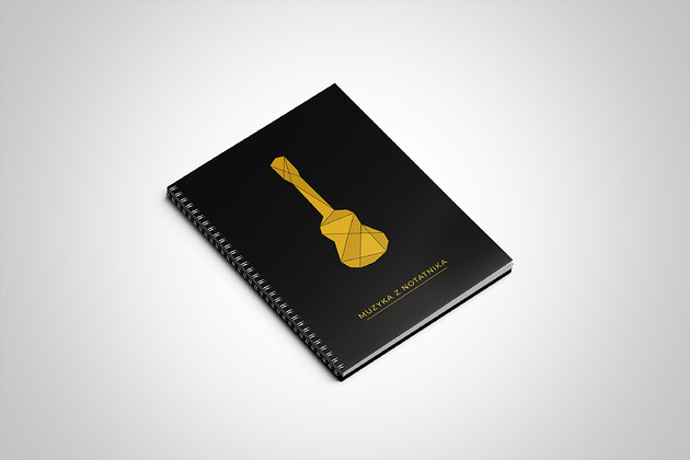 Notatnik ukulele 4 struny