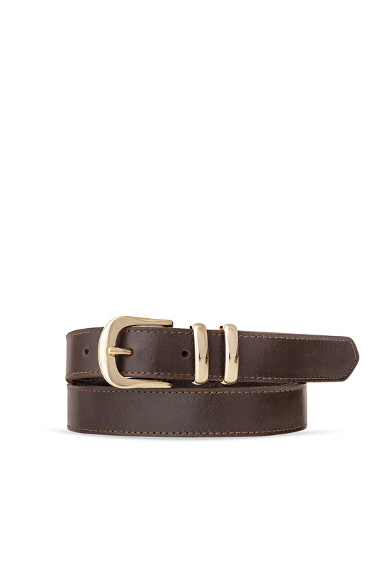 paski damskie Pasek Pure Dark Brown
