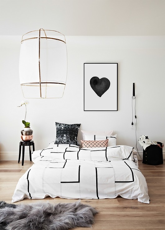 Plakat motywujący Serce myscandi