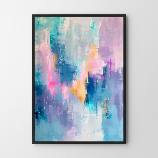 plakaty Plakat Abstrakcja pastelowa