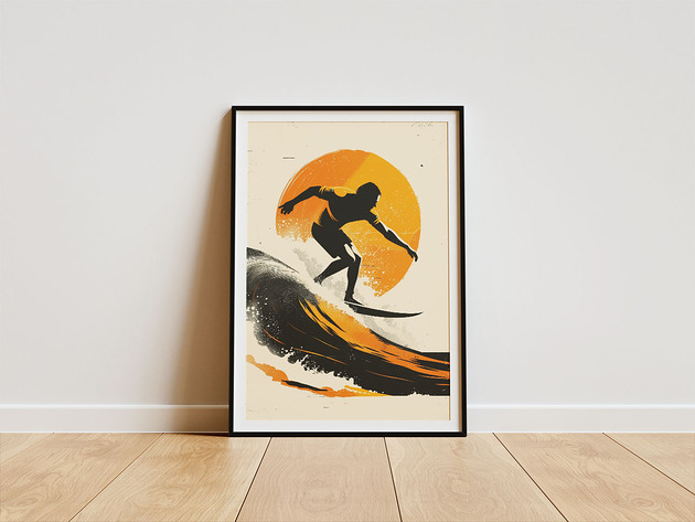 plakaty Plakat - Surfers delight
