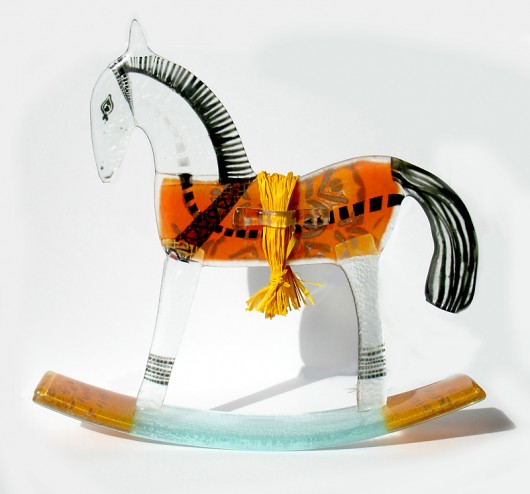 konik orientalny JAMILA Borowska Glass Design