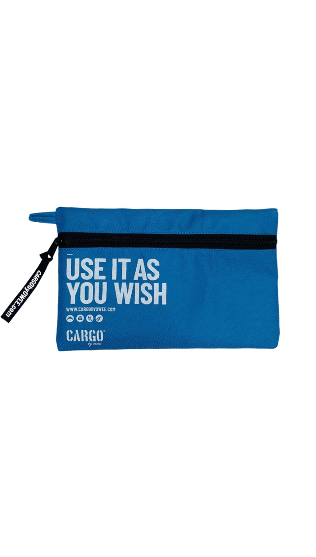 pokrowce i etui - różne Saszetka LIGHT BLUE medium