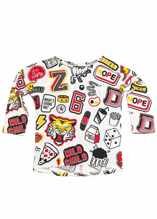 bluzka LONGSLEEVE MULTICOOL Zombie Dash